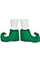 Produktbild Guirca grüne Elfen Schuhe für Erwachsene Karneval Fasching Elf Fee Märchen grün Schuh