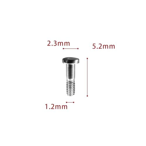 HiCycle2 Replacement Ray Ban RB3386 RB3379 RB3364 RB3697 Hold Lenses Ring Screws (Silver) - Thumbnail 2