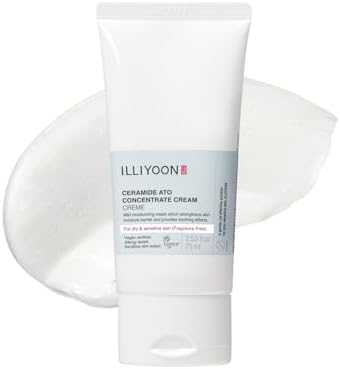 ILLIYOON Ceramida Ato Crema Concentrada 75ml, Crema hidratante pa...