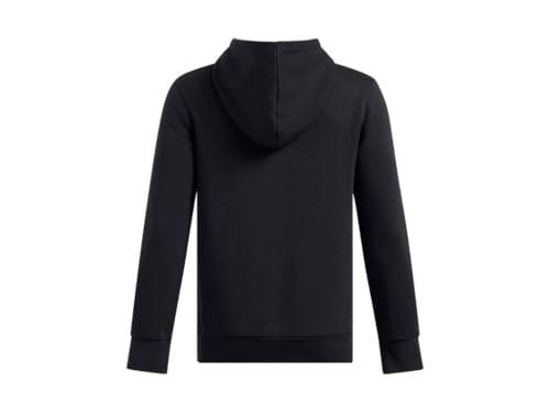 Under Armour 1386723-1-YXS UA B Icon Hockey Hoodie Black YXS2