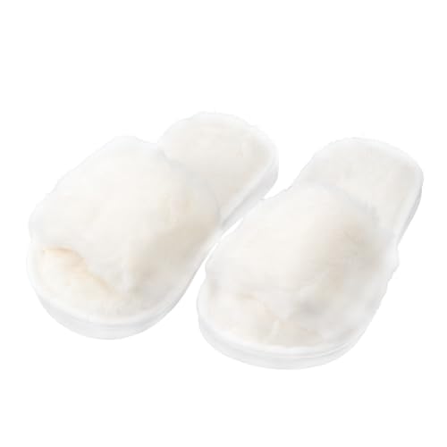 VANZACK Plush Mop Fluffy Feet Youth Boy Cozy Character Cotton Indoor Footwear Home Footwear Warm