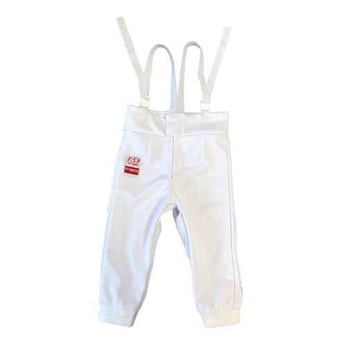 WRYSQBHJYB Pantalones de Esgrima 350N, Uniforme de Esgrima, Equipo de Esgrima, Uniforme de Esgrima para Entrenamiento Diario, Pantalón de Esgrima para Florete/espada/sable, Mano Izquierda(50#)