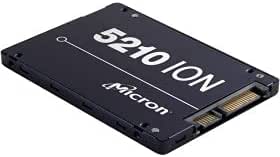 Micron 5200 5210 Ion 1.92 TB Solid State Drive - SATA 600-2.5" Drive - Read Intensive - 0.8 Dwpd - Internal - 540 MB/S Maximum Read Transfer Rate - 260 MB/S Maximum Write Transfer Rate -