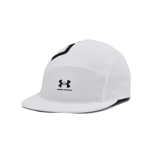 [Under Armour] UA ISO-CHILL ARMOURVENT CAMPER CAP White / / Black ONESIZE