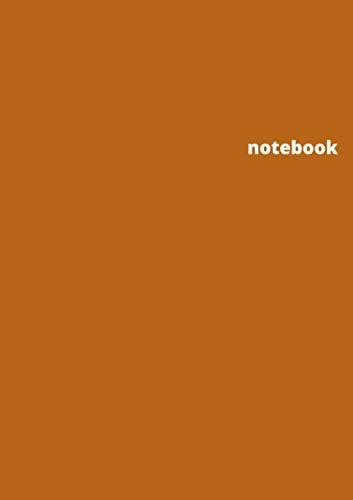 Brown Bronze color lined notebook 6”x8.5”: Journal to Write in for Women/Man/Office, Lined Notebook, Notebook to Write in (Diary, Notebook)