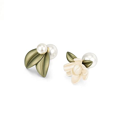 Pendientes elegantes de moda para mujer asimétricos que no dan alergia 2