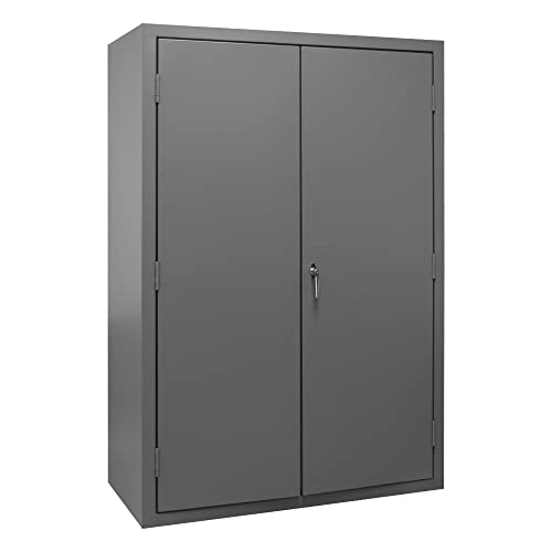 Durham Welded 14 Gauge Steel Heavy Duty Cabinet, Jc-482478-4S-95, 700 Lbs Capacity, 24" Length X 48" Width X 78" Height, 4 Shelves #TOP1
