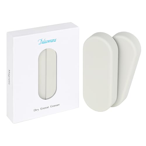 Gomme magnétique effaçable à sec blanche pour tableau blanc et fournitures