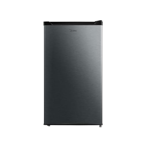 Image of Midea 93 L Direct Cool Single Door Mini Refrigerator (Mdrd142Fgf03, Bright Crystal Gray), 1 Star