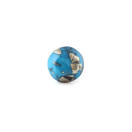 Turquoise afghane naturelle pour créer un pendentif bohème chic en atelier de joaillerie