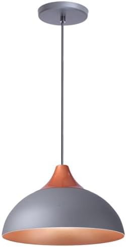 Pendente Lustre Luminária Panama Cinza