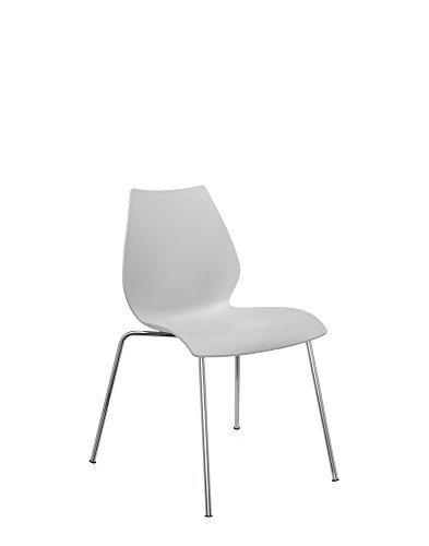 Kartell Maui Sedia Senza Braccioli da Ufficio, Set da 2 Senza...