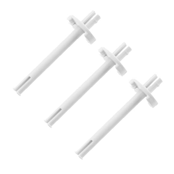 GVSS Lot De 3 Broches Porte-Bobine Remplacement Blanc 6×2 Cm – Compatibles Machines à Coudre Toyota Multifonctions