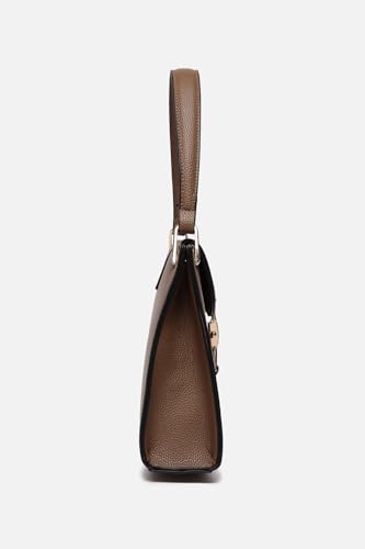 Image of Allen Solly Women's Medium Shoulder & Crossbody Bag | Vegan Leather | Textured Finish | Lightweight & Durable | Everyday Use