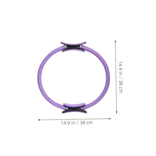 Anilla de resistencia para yoga color púrpura miniatura 2