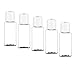 PHOENIX PRODUCTS Flaconi da Viaggio Vuoti 50 ml, Contenitori di Plastica per Liquidi con Etichette Idrorepellenti, Ottimi Organizer per Beauty Case e Valigia (50 ml)