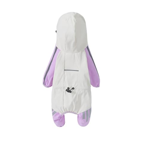 犬 レインコート リード穴あり 犬 カッパ 犬服 ペット 雨具 可愛い ペットレインコート フード付き 着脱簡単 梅雨対応 通気 防雪 防水 防塵 汚れ防止 風よけ寒さ対応 耐久性 快適 軽量 携帯便利 散歩 小中型犬 XL