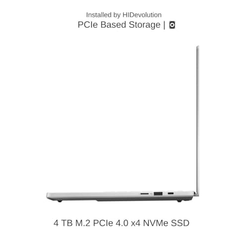 Image of HIDevolution [2025] ASUS ROG Zephyrus G14 GA403UM [White] 14 inch 3K 120Hz OLED, 4.0 GHz Ryzen 9 270, RTX 5060, 16GB LPDDR5X RAM, 4 TB PCIe SSD, Windows 11 Pro