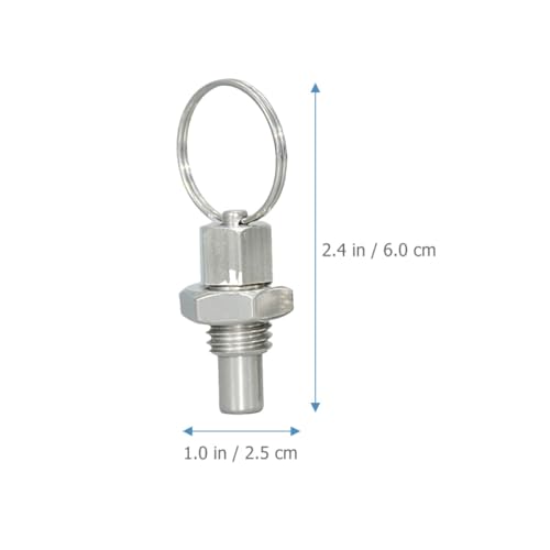 Émbolo de resorte para industria mecánica OUNONA de acero inoxidable de alta resistencia 3