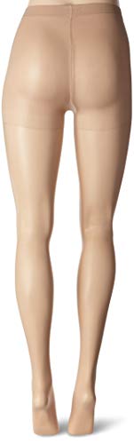 Image of no nonsense Women's Graduated Compression Control Top Pantyhose - Sheer Leg, Firming Control