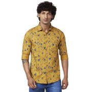 Image of Spykar Men's Regular Fit N /A Full Sleeve Printed Casual Shirts