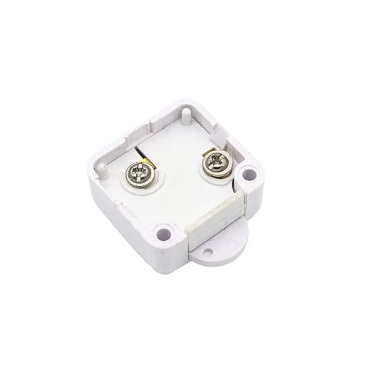 SP Electron Wardrobe Switch Cabinet Lamp Switch, Automatic Door Switch, Push to Off, White (Pack of 2) - Image 4 thumbnail