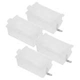 PAMINGONO Caja batería Grande para Estufa Gas 4 Unidades, Carcasa plástico Resistente Segura