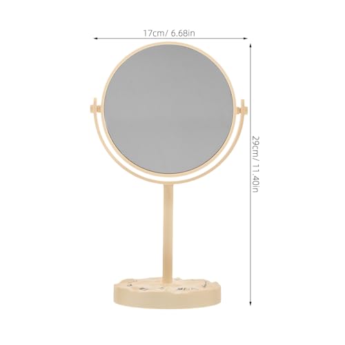 Ipetboom espejo vintage redondo doble cara miniatura 2