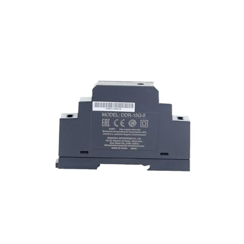 Alimentation DDR-15G-5 sur rail DIN convertisseur DC-DC 15W pour armoire électrique