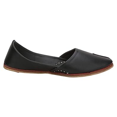 Juttigenics Nayara Fashion Present Men Royal & Traditional Style Handcrafted Leather Ethnic Brown Kolhapuri Sandals-Type Mojaris/Sandals Model No-1