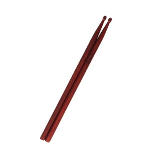 Par de baquetas de madera para batería y percusión miniatura 1