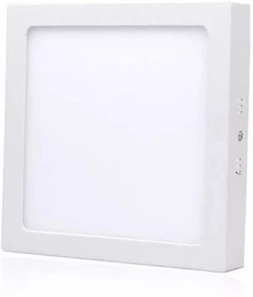 Painel Plafon Led 25w Sobrepor Quadrado Branco Frio 6500k Bivolt Gesso Teto Led