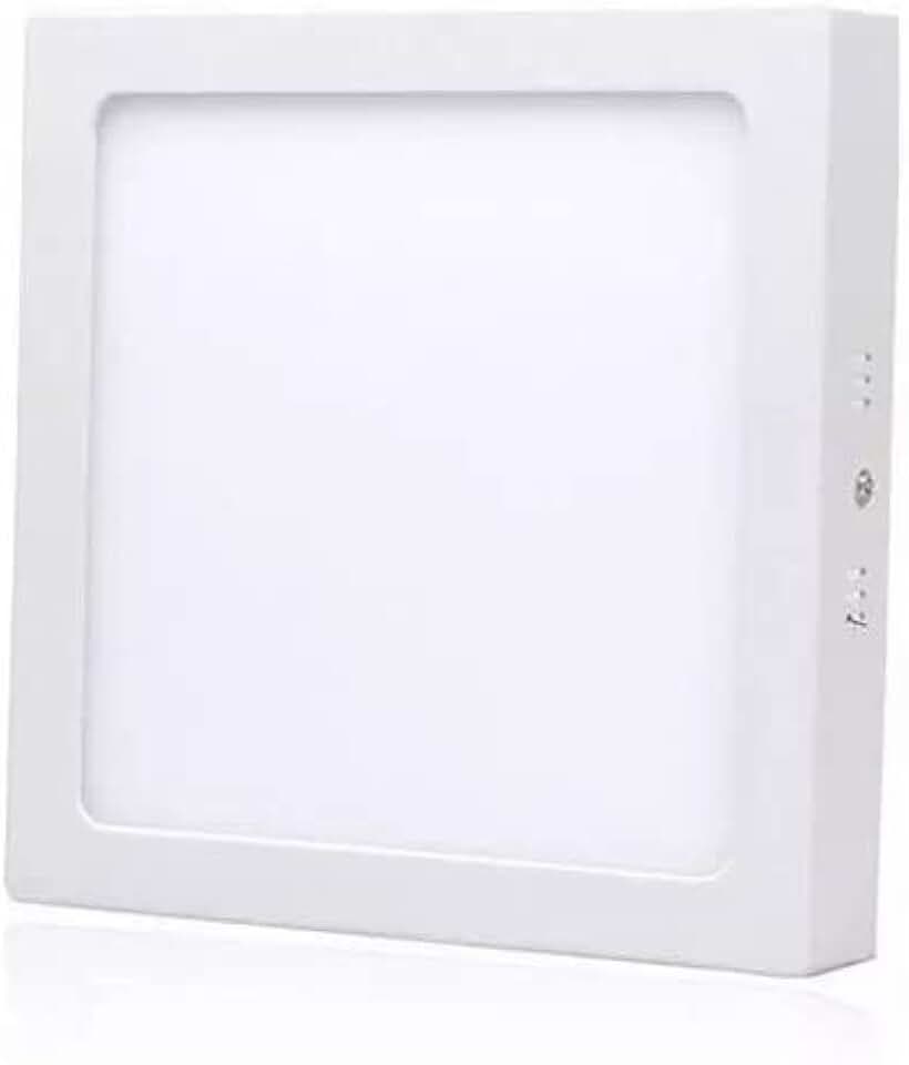 Painel Plafon Led 25w Sobrepor Quadrado Branco Frio 6500k Bivolt Gesso Teto Led