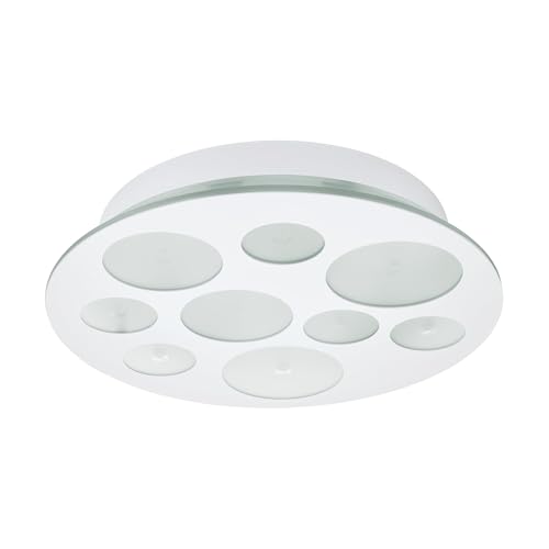 Eglo Lampe 94588 intérieur intégré au design argenté premium