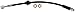 Dorman H622497 Front Driver Side Brake Hydraulic Hose Compatible with Select Buick / Chevrolet Models