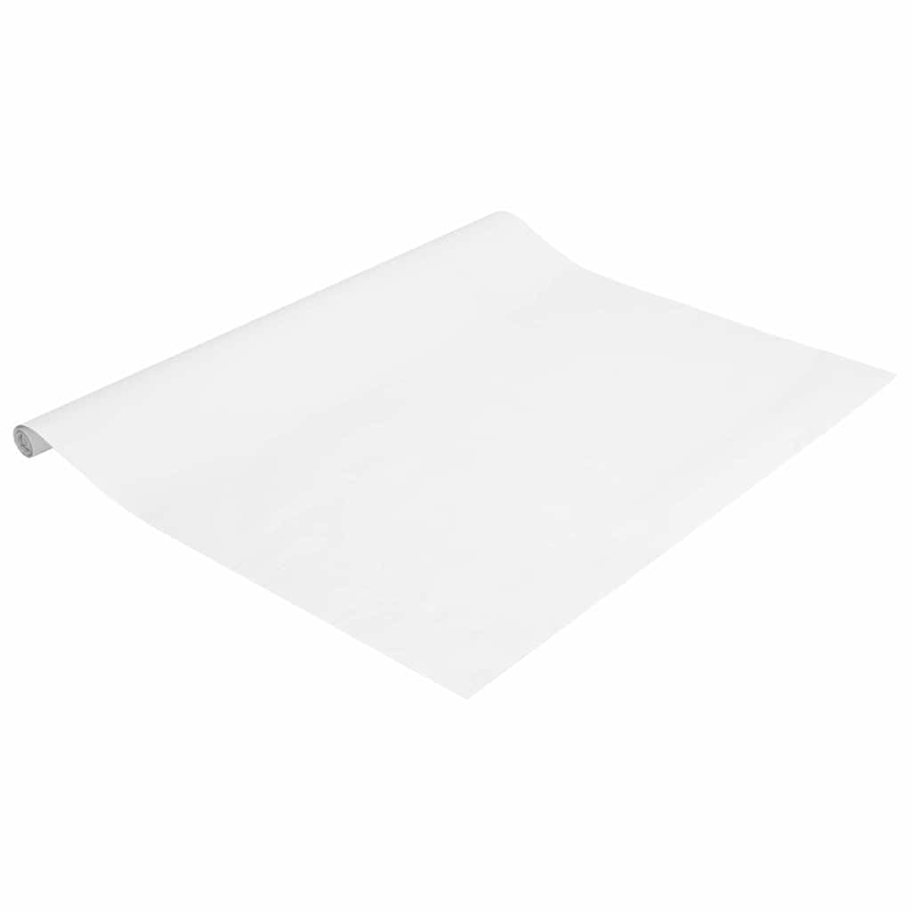 Film autocollant pour fenêtre, blanc givré, 90 x 1000 cm, en PVC, teinté pour salle de bain, chambre à coucher, bureau, isolation UV, anti-éblouissement, opaque, mat, pour intérieur