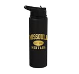 Missoula Montana Vintage Pride Stainless Steel Insulated Water Bottle