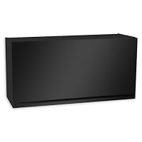Jazz Moderner Hängeschrank Küche mit Liftfunktion in Schwarz matt - Geräumiger Küchenschrank mit viel Stauraum - 100 x 50 x 34,6 cm (B/H/T)