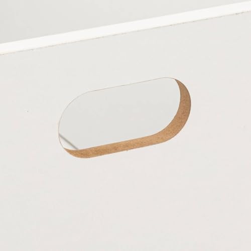 5five - korb 15x31cm 'mix n modul' holz weiß