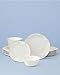 Lenox 899192 Blue Bay White 18-Piece Dinnerware Set, Service For 6