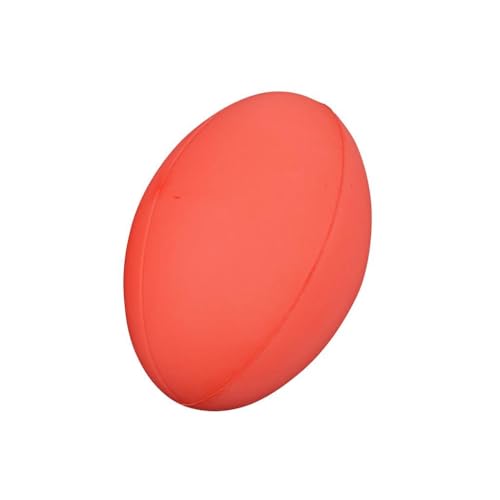 Pre-Sport Ballon de Rugby en Mousse non enrobé Rouge