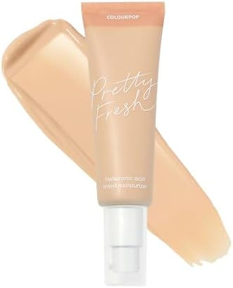 ColourPop Pretty Fresh Tinted Moisturizer - Hydrating Skin Tint with Lightweight Coverage - Formulated with Hyaluronic Acid & Coconut Water for Healthy-Looking Skin - Fair 4N (1.45 oz)