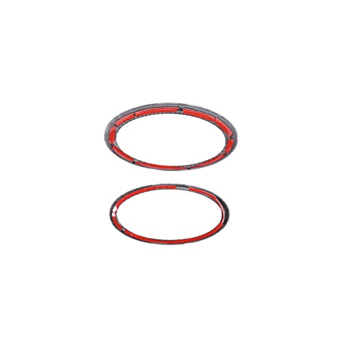 Embellecedor de logotipo para Subaru VX, estilo fibra de carbono 7