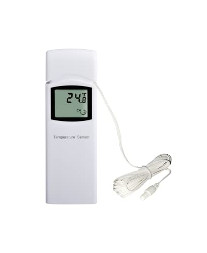 ECOWITT Wasserthermometer, kabelloser Mehrkanalsensor mit Sonde für Haus oder Garten WN30AN Cover