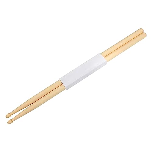 Baquetas para batería profesionales, ligeras y clásicas, par de baquetas de madera de arce para ejercicio, niños, principiantes miniatura 1