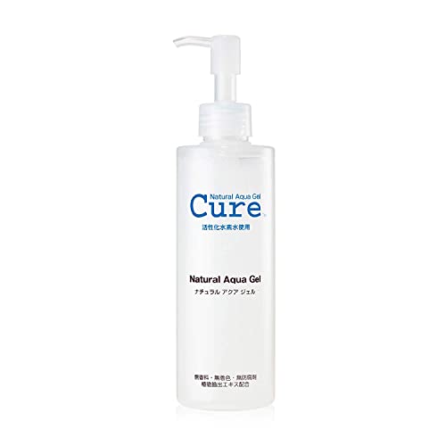 Aqua Cure - Gel Exfoliante Facial Natural - 91% Agua con Hidrógeno Activo, Aloe Vera, Gingko Biloba y Romero - Reduce Poros y Puntos Negros – Piel Radiante – Formato: 250 ml