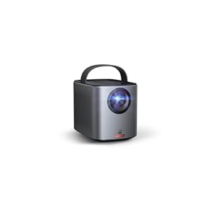 NEBULA Mars 3 Air GTV Projector – Netflix Officially Licensed, 400 ANSI-Lumen Brightness, Native 1080P, Dolby Digital Sound,150-Inch Picture, Built-In Battery for 2.5 Hours of Playtime Anywhere.