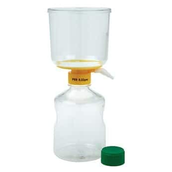 CELLTREAT Scientific Products Autoclave Filter System with PES Membrane, 150 mL, 0.22 µm, 50 mm: 12/cs
