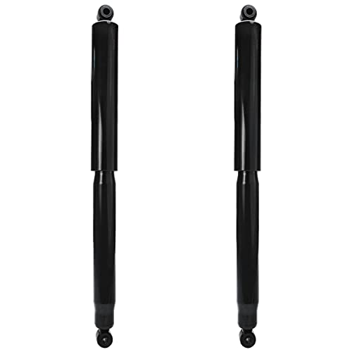 Image of Detroit Axle - 4WD 2 Rear Shock Absorbers for 2005-2016 Ford F-250 Super Duty 2008-2016 F-350 Super Duty 2011-2017 F-450 SD, Pair Shock Absorbers Assembly 2012 2013 2014 2015 Replacement