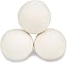 1/3/6pcs wełniane kulki suszarki wielokrotnego użytku zmiękczacza 5 cm 2 cm bezpieczna pralnia piłka do pralki Balls Akcesoria pralki (Color : 5cm-3pcs)
